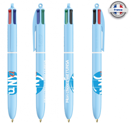 Bic 4couleur Pastel Quadri